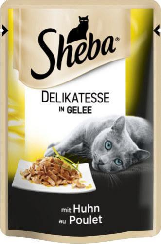 SHEBA Sheba Beutel Delikatesse in Gelee Huhn 85 g