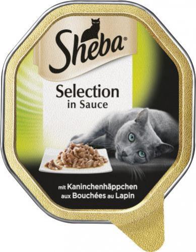 SHEBA Sheba Selection mit Kaninchenh�ppchen in Sauce 85g