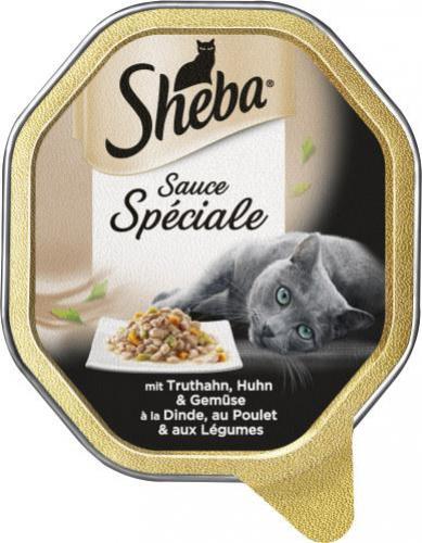 SHEBA Sheba Sauce Speciale mit Truthahn Huhn & Gem�se 85g