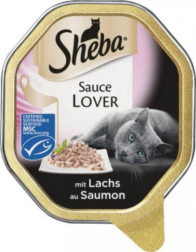 SHEBA Sheba Schale Sauce Lover mit Lachs 85g