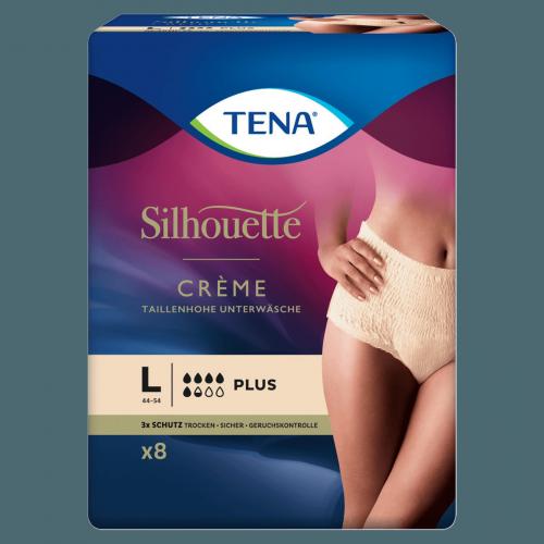 Tena silhouet Lady Pants creme L 8er Pack