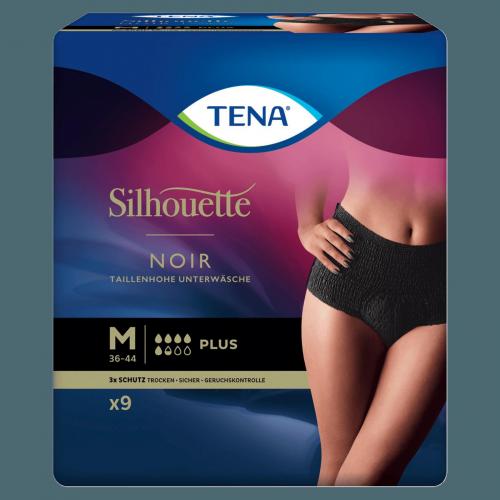 Tena silhouet lady pants schwarz m 9er Pack