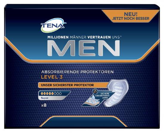 Tena men level 3, 8er Pack