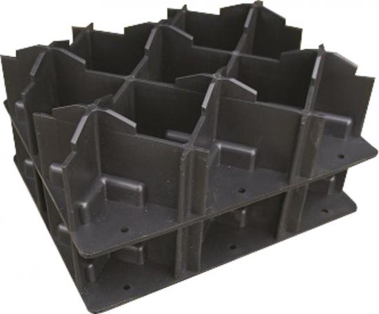 Milenco Niveau-Bausteine mit St�tzplatten 4er Set