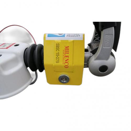 Milenco Deichselschloss Super Heavy AKS 3004, Schwedische Version