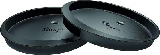 Silwy Deckel fr Magnet-Trinkbecher mit Trinkhalmffnung Farbe anthrazit