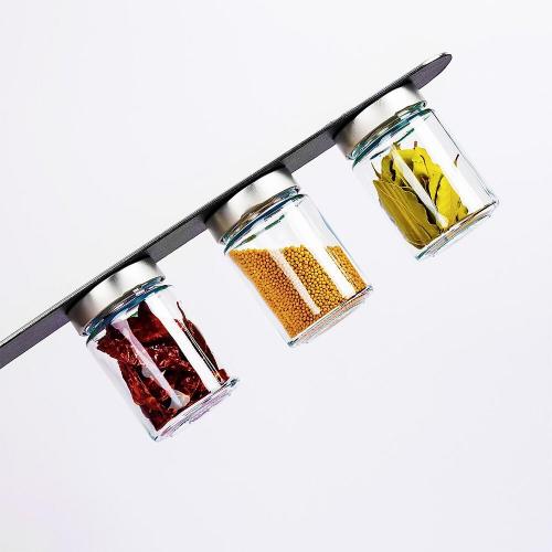 Silwy Feinkost-Magnetglser CLASSY 3er-Set Farbe transparent