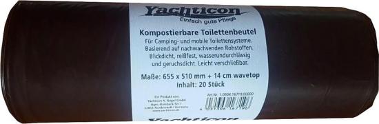Yachticon Toilettenbeutel kompostierbar f�r Klapptoilette