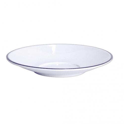 Gimex Untertasse fr Henkelbecher Linea Blue wei/blau