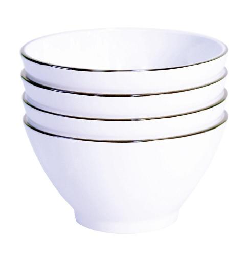 Gimex Mueslischalen Set Linea Black 4-tlg.