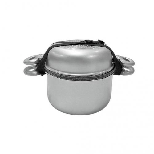 Gimex Topfset Alu Silver Line 9-tlg.