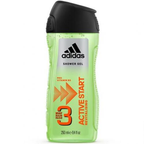 Adidas Dusch 250ml 3in1 Active Start