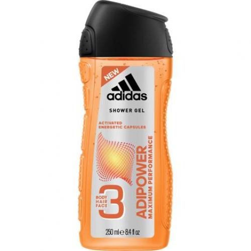Adidas Dusch 250ml 3in1 Adipower