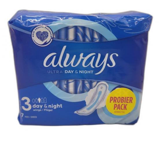 Always Ultra dnne Binde Night mit Flgeln 7er