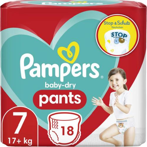 Pampers Baby Dry pants  Gre 7  XL 17+ kg, 18er