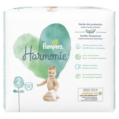 Pampers Harmonie Mini 4-8 kg tp, 24er