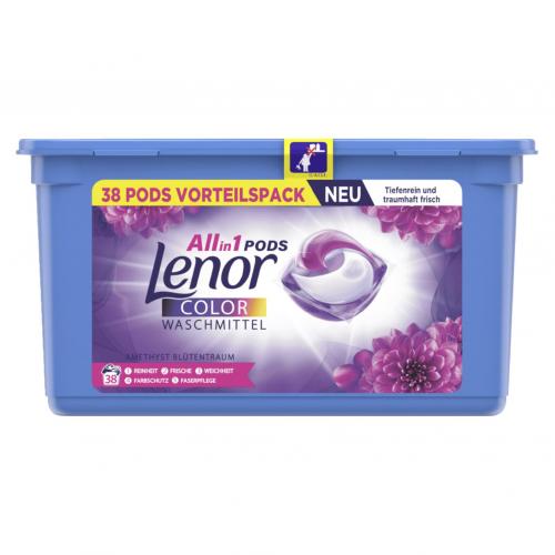 Lenor Pods Amethyst Bltentraum 38 Waschladungen