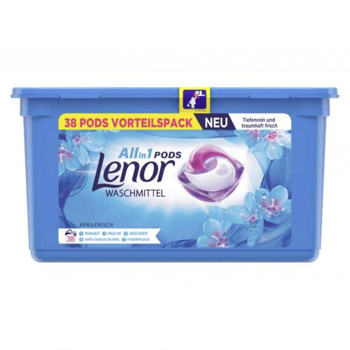 Lenor pods Aprilfrisch 38 Waschladungen