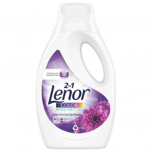 Lenor Amethyst Bl�tentraum 19 Waschladungen, 1045ml f
