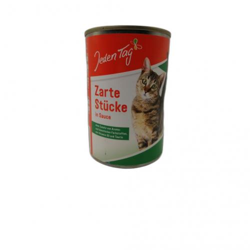 Jeden Tag JedenTag Katzenfutter Wild, Gefl�gel u. Karotte 415g Dose