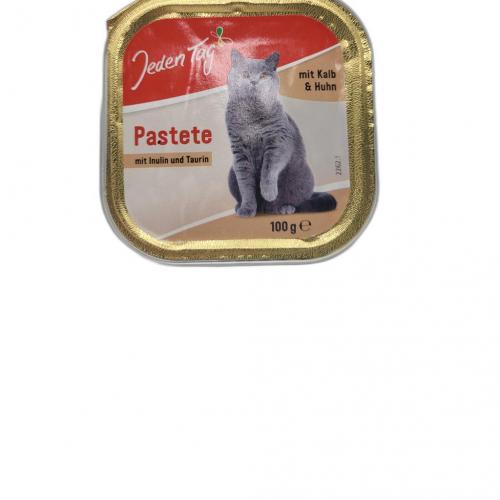 Jeden Tag JedenTag Katzenfutter Kalb und Huhn 100g Schlchen
