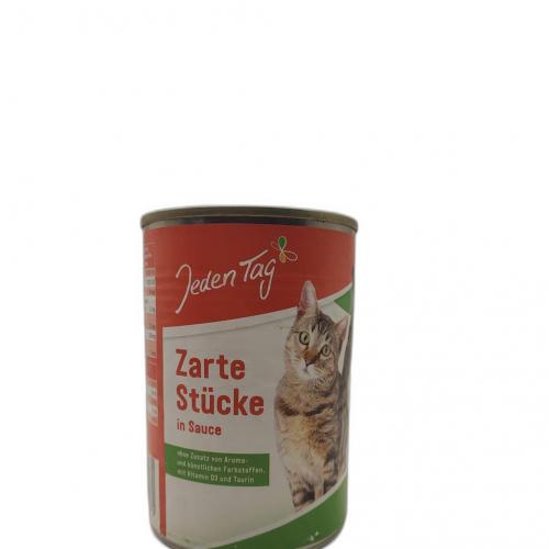 Jeden Tag JedenTag Katzenfutter Huhn in Sauce 415g Dose