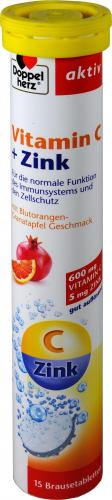 Doppelherz Vitamin C + Zink 15 Tabletten