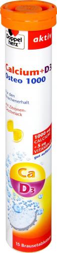 Doppelherz Calcium + D3 Osteo 1000 15 Brausetablet