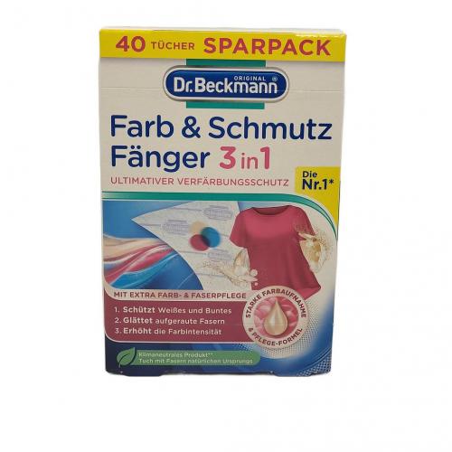Dr. Beckmann Farb- & Schmutzf�nger 3in1 40 St�ck