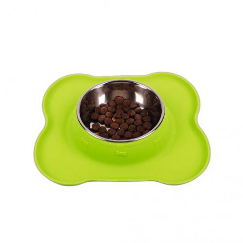 Camp4 Edelstahl-Hundenapf FRIDA mit Silikonunterlage