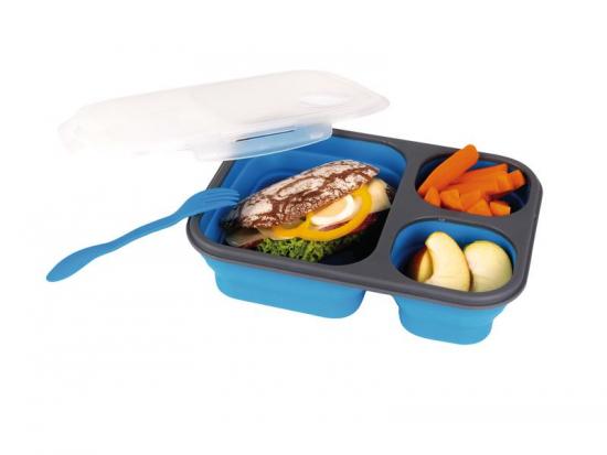 Camp4 faltbare Silikon Lunchbox - B25,5xT19xH3/6cm