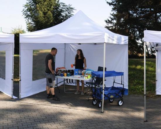 Camp4 Falt-Pavillon mit Aluminiumgestell 3x3 m