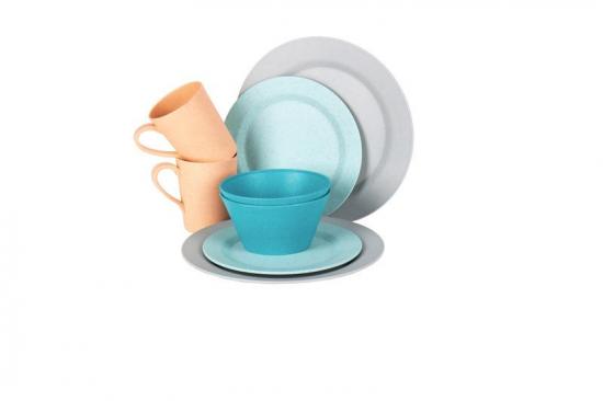 Camp4 Weizen Geschirr-Set WHEAT in 4 Trendfarben