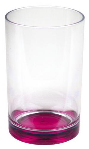 Camp4 Kunststoff-Glser mit farbigem Boden - Heidelbeer