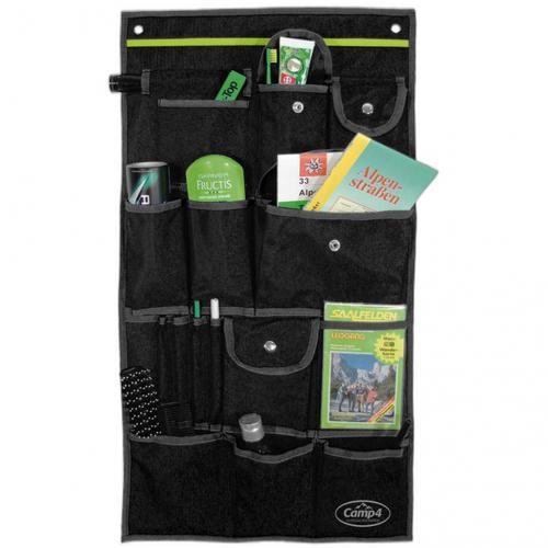 Camp4 Utensilo Tessa Grande, Schwarz/lime sen und Kederbefestigung