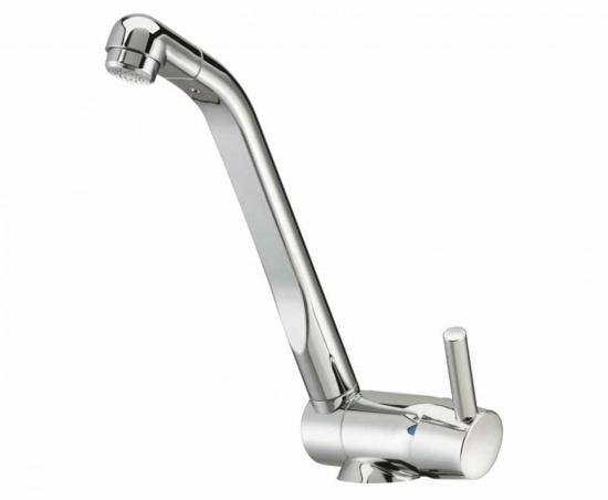 REICH Einhebelmischer EHM Keramik TREND C chrom mit Schalter, 240 mm Auslauf