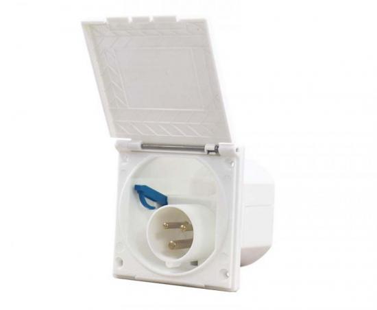 CBEST CEE-Eingangssteckdose wei