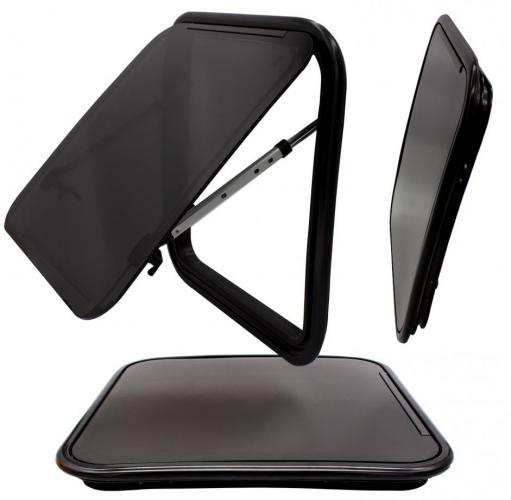 GipsyCamper Ausstellfenster W3A-5000R f�r gew�lbte W�nde - Ma�e: Breite 900mm / H�he 400mm