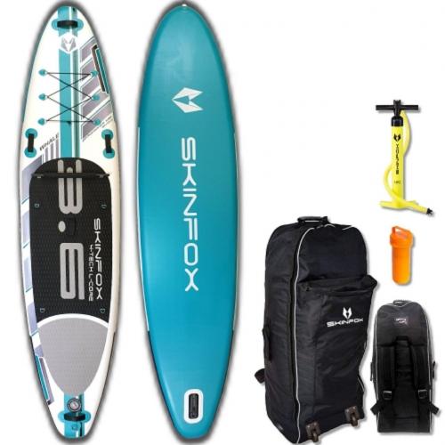 STCKLST_Skinfox Whale Tuerkis - Board,Bag,Pumpe