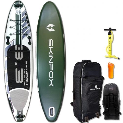STCKLST_Skinfox Turtle Gruen - Board,Bag,Pumpe