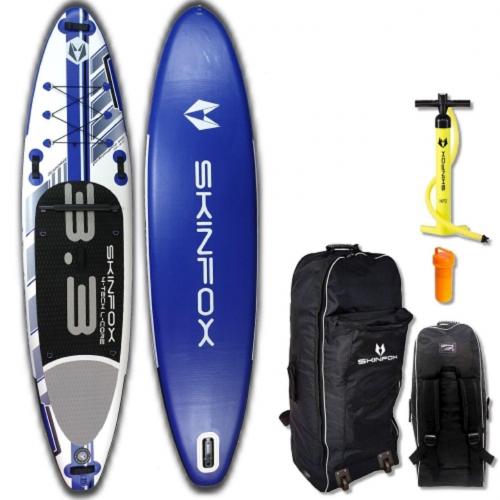 STCKLST_Skinfox Seahorse Blau - Board,Bag,Pumpe