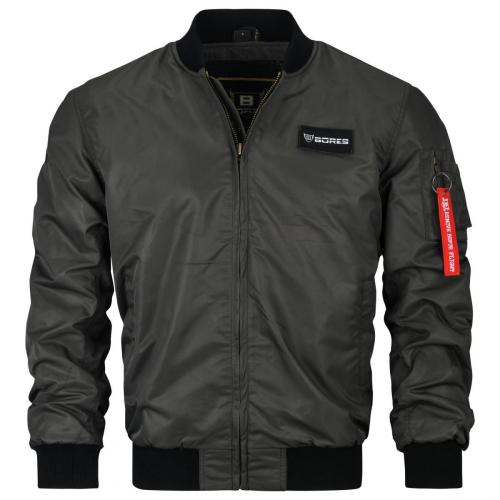 Bores Bomber Motorradjacke Herren CE Level AA gepr�ft oliv 8XL
