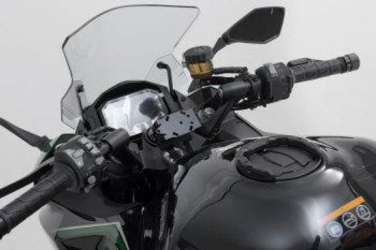 sw-motech SW-Motech Navi-Halter am Lenker Schwarz passt f�r Kawasaki Z1000SX, Ninja 1000SX
