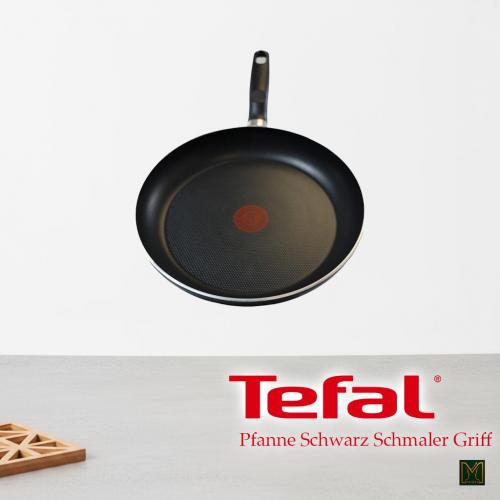 Tefal Start Easy Pfanne Schwarz gl�nzend Induktion Pfanne mit kratzfester Antihaft-Beschichtung f�r alle Herdarten geeignet