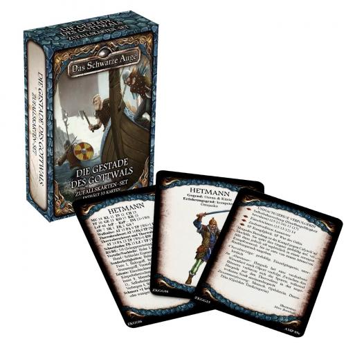 Ulisses Spiele DSA 5 - Spielkartenset Av. Zufallskarten - Gestade des Gottwals