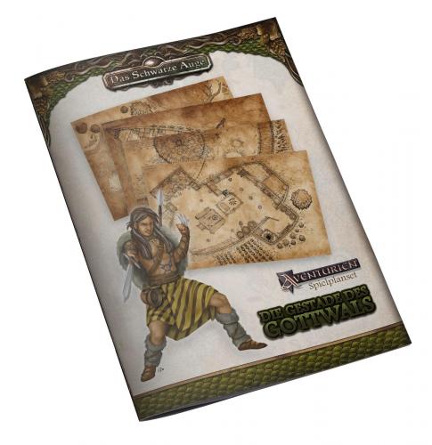 Ulisses Spiele DSA 5 - Spielplanheft - Die Gestade des Gottwals