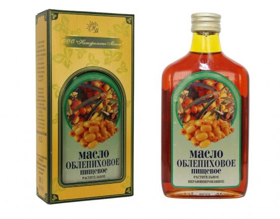 Natural'nye masla Sanddornl kaltgepresst unraffiniert 250 ml