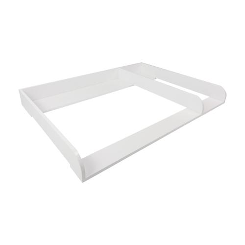 Puckdaddy GmbH ALT - Puckdaddy XXL Wickelaufsatz Kimi 108x11x80cm Wickelauflage Holz Wei fr IKEA Hemnes Kommoden