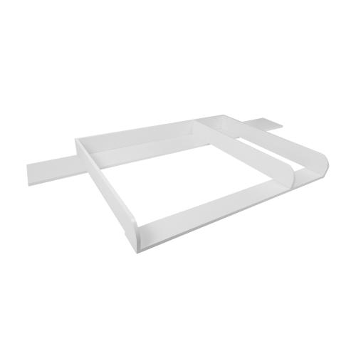 Puckdaddy GmbH ALT - Puckdaddy Wickelaufsatz Matz 159,5x80x10 cm Holz Wei Wickelauflage fr IKEA Hemnes Kommode