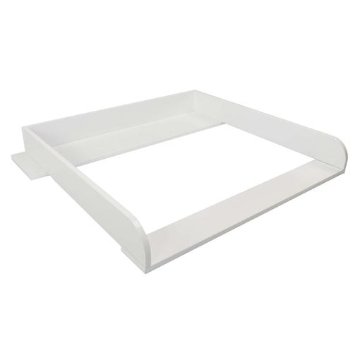 Puckdaddy GmbH Puckdaddy Wickelaufsatz Knut 90x75,5x10cm aus Holz in Wei passend fr alle IKEA Koppang Kommoden